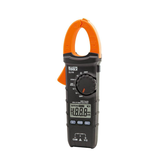 Klein Tools Digital Clamp Meter - 600V - Auto Ranging - Backlit Display - Auzzistore