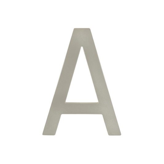 Sandleford Stainless Steel Lorne Letter A - 100mm - Durable - Easy Installation - Auzzistore
