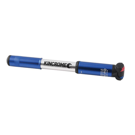 Kincrome Mini Hand Bike Pump - 120 PSI Alloy Steel - Compact & Durable