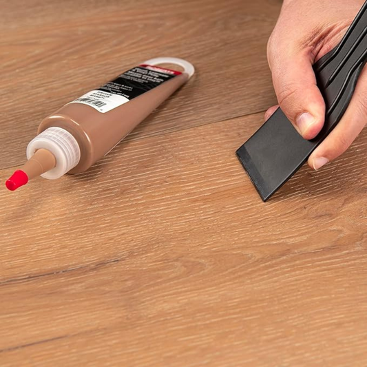 Roberts Quick Repair Floor Putty - Acrylic 88ml - Brown - Fast Drying – view 2 - Auzzistore