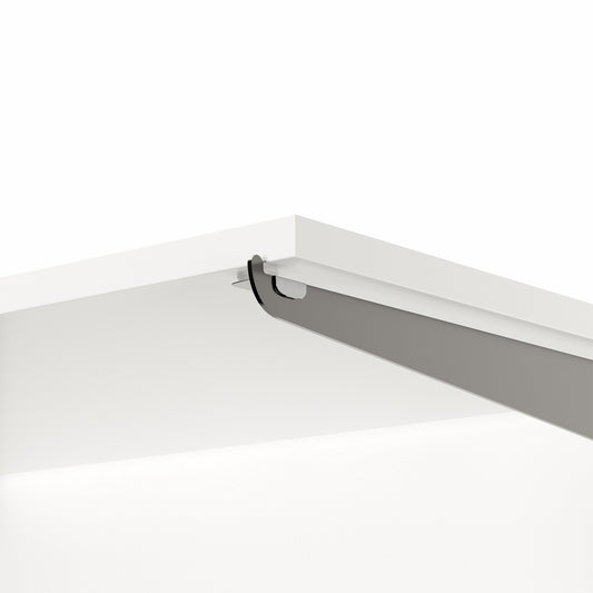 Flexi Storage Mono Shelf Clips - 6 Pack Steel - Easy Install - Secure Shelves