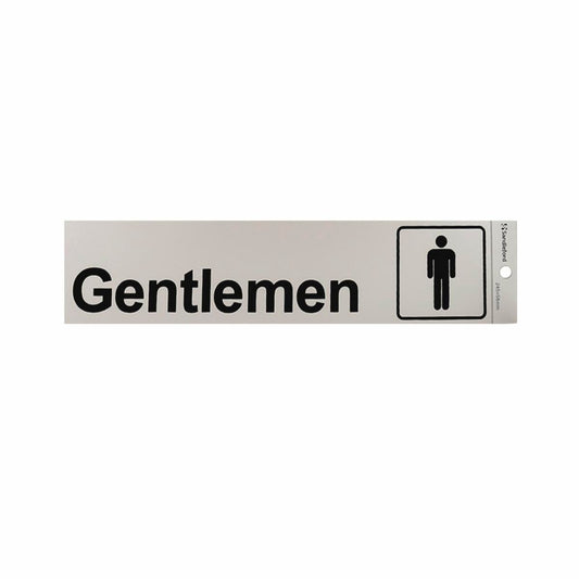 Sandleford Mens Symbol Sign 245x58mm PC Self Adhesive Weather Resistant - Auzzistore