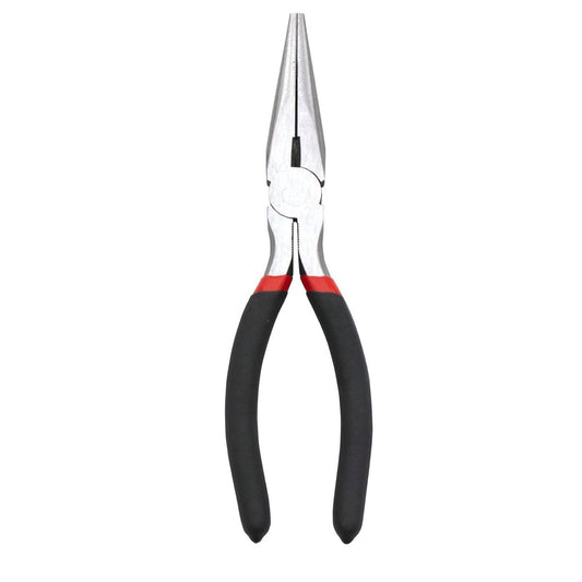 200mm Long Nose Pliers - Chrome Vanadium Steel - One-Handed Operation - Auzzistore