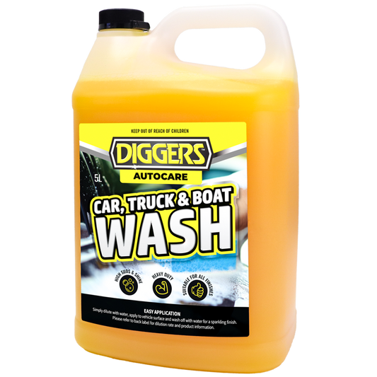 Diggers Car Truck Boat Wash - 5L Heavy-Duty Concentrate - High-Shine Finish – view 2