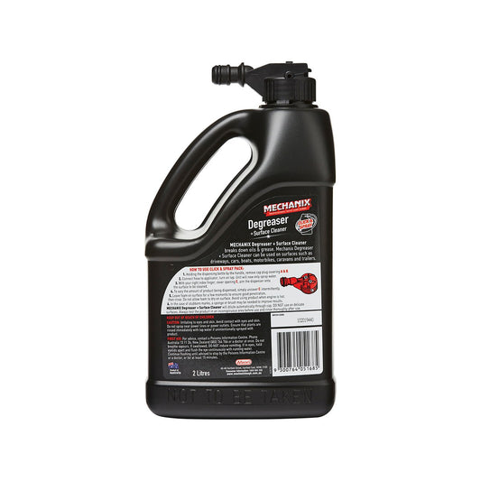 Mechanix Click and Spray Degreaser - 2L - HDPE Plastic - Oil & Grease Removal – view 2