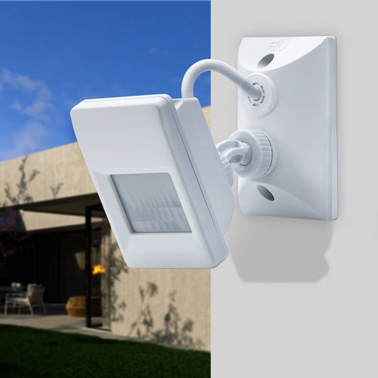 Deta White IP66 3 Wire PIR Security Sensor - 18m Range - Weather Resistant – view 2 - Auzzistore