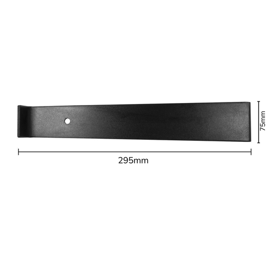 Hanwood Laminate & Hybrid Pull Bar - 295mm - Steel - Durable Flooring Tool – view 2 - Auzzistore