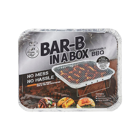 Grate Chef Portable BBQ - 310mm Aluminium Foil - Convenient No Mess