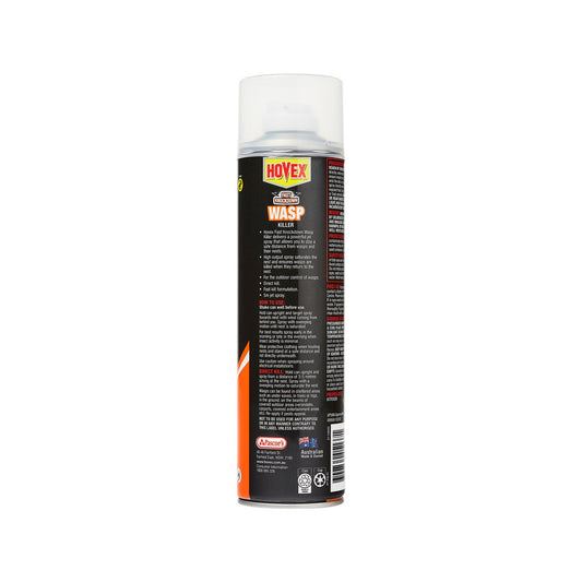 Hovex Fast Knockdown Wasp Killer 350g - 5-Meter Jet Spray - Outdoor Use – view 2 - Auzzistore