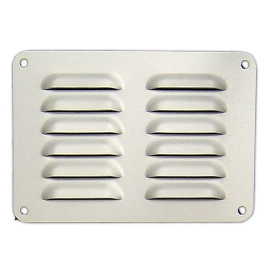 Haron Aluminium Pressed Wall Vent 150 x 100mm Silver Energy Efficient - Auzzistore