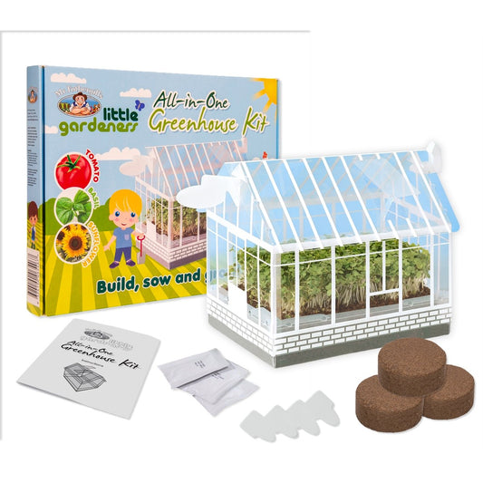 Mr Fothergill Mini Greenhouse Kit - 165mm x 210mm - Plastic - Kids Gardening – view 2 - Auzzistore