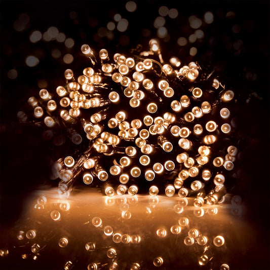 Lytworx 400 Warm White LED Fairy Lights - 39.9m - Plastic - Connectable – view 2 - Auzzistore