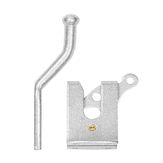 Pinnacle Galvanised Gate Latch - Steel - 20.5mm x 12mm - Secure Locking - Auzzistore