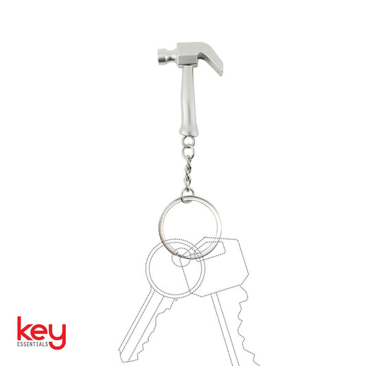 Key Essentials DIY Hammer Key Ring - Mini Hammer Design - Compact & Durable – view 2