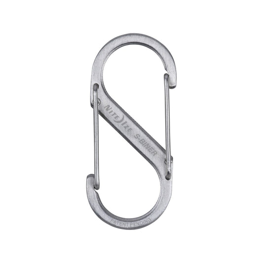 Nite Ize S Biner Dual Carabiner 3 Pack 49mm x 22mm x 8mm Black Stainless – view 2