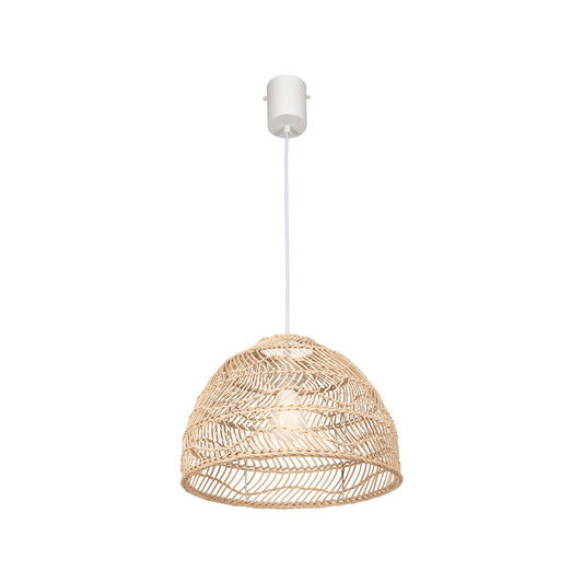 Brilliant Lighting 36cm Bataan Rattan Pendant Light - DIY Installation - Boho Style – view 2