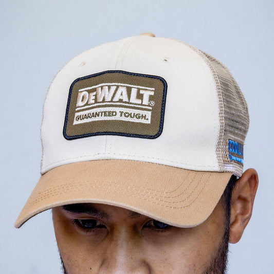 Dewalt Brown Oakdale Coolmax Trucker Hat - 5-Panel - Adjustable Fit - Breathable – view 2
