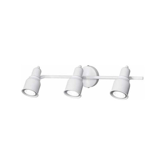 Brilliant 3 Light Spotlight - 545mm x 140mm x 149mm - Matt White - Adjustable