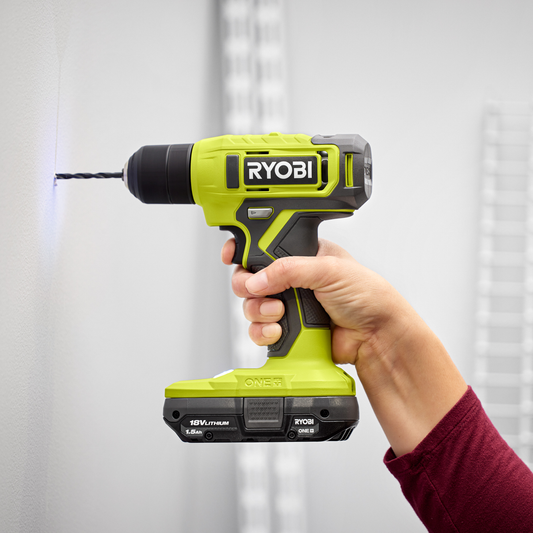 Ryobi 18V ONE+ Drill Driver Kit - 2Ah Battery - Variable Speed - LED Light – view 2 - Auzzistore