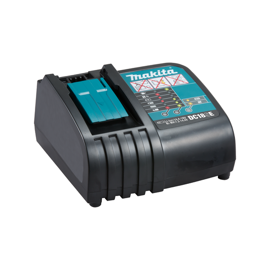 Makita 18V Single Port Automotive Charger 194618-8 - 12/24V DC - Rapid Charging