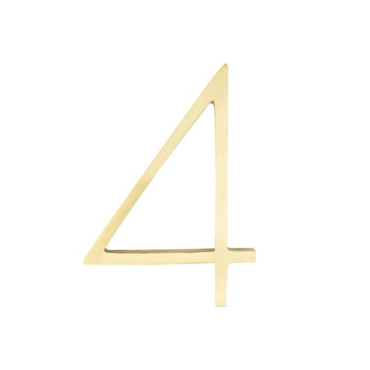 Sandleford Brass Toorak Number 4 - 120mm - Durable - Weather-Resistant - Auzzistore