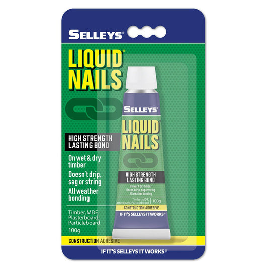 Selleys Liquid Nails 100g Construction Adhesive - Polymer - High Strength