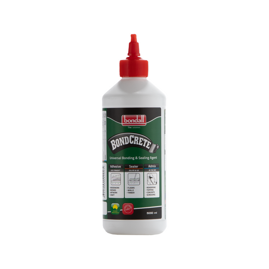 Bondall Bondcrete 500ml Cement Additive - Water-Based - Strong Bonding