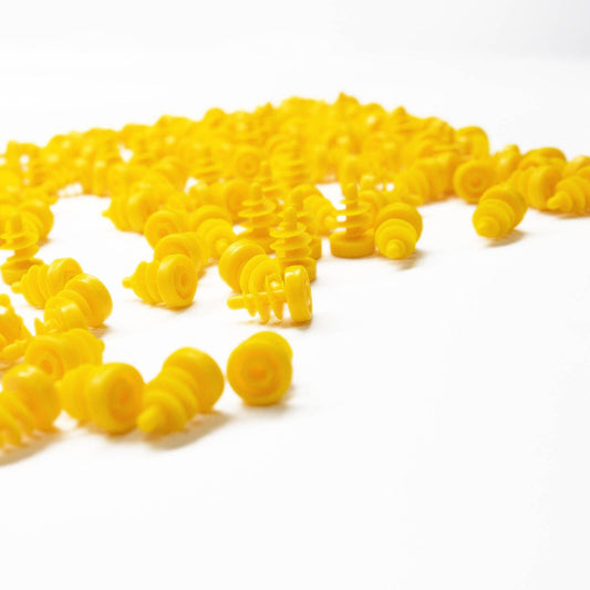 I Create Mini Screws - Cardboard Fasteners 25 Pack - 1-3 Layers - Yellow – view 2