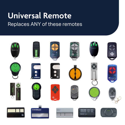 Chamberlain Universal Key Ring Remote Control - 2 Button - Plastic - Durable – view 2