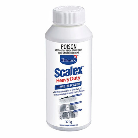 Hillmark Scalex Descaler - 375g - Powder - Heavy Duty Limescale Removal - Auzzistore