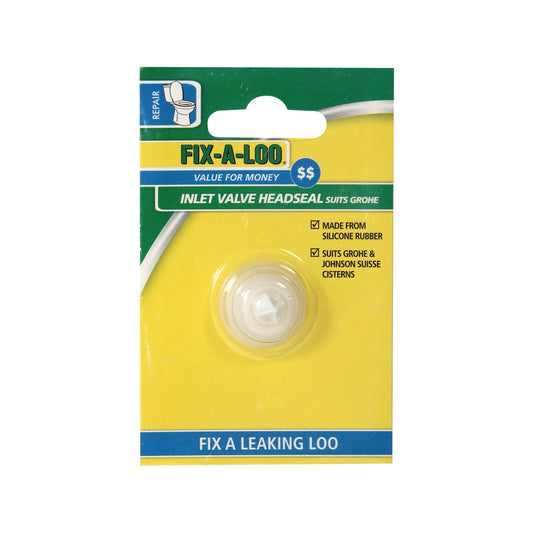 Fix a Loo Cistern Inlet Valve Headseal Washer - Silicone Rubber - Easy Install – view 2 - Auzzistore