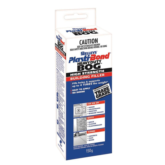 Selleys Plastibond Heavy Duty Bog 150g Styrene Fill Holes Support Weight - Auzzistore