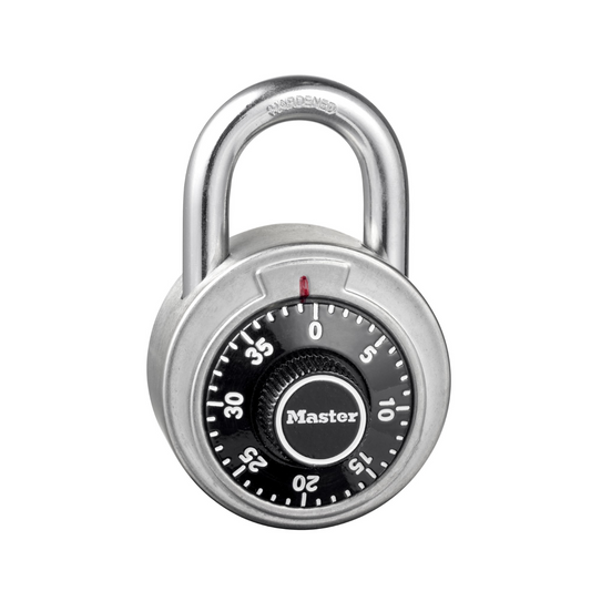 Master Lock 48mm Combination Padlock - Stainless Steel - Cut Resistant - Auzzistore