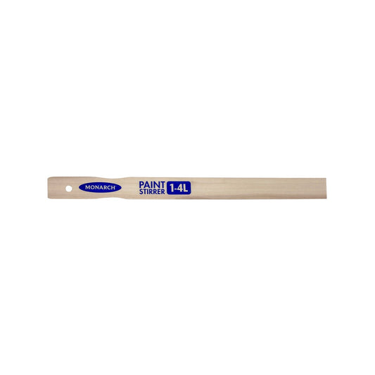 Monarch Timber Paint Stirrer 1 4L - Reusable - Curved Handle - Easy Grip