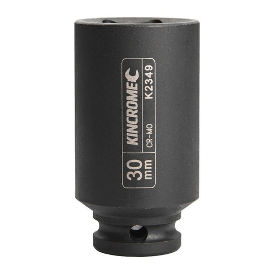 Kincrome 30mm Deep Impact Socket Cr-Mo Steel Rust Resistant 6 Points - Auzzistore