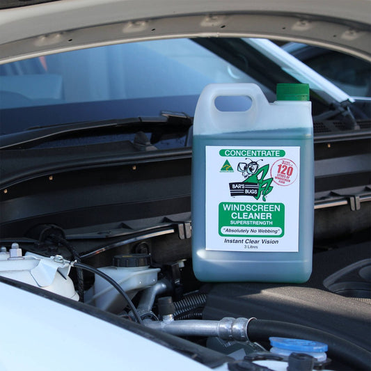 Bar S Bugs Windscreen Cleaner Concentrate 3L - Non-Toxic - Green - 120L Fluid – view 2