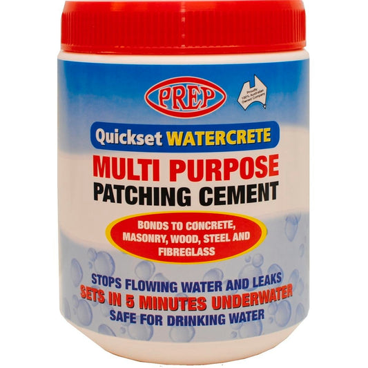 Prep Watercrete 750g Multi-Purpose Patching Cement - Easy Mix - Strong Bond - Auzzistore