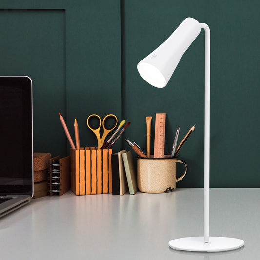 Verve Design 3 in 1 Lucian LED Lamp - 120mm x 365mm - White - Rechargeable – view 2