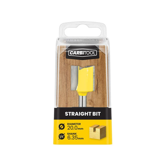 Carbitool TCT Router Bit - 20.0mm - Tungsten Carbide - Precision Routing - Auzzistore