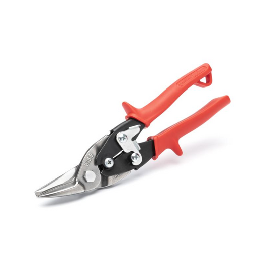 Crescent Wiss Left Cut Aviation Snips - 248mm - Red - Ergonomic Design – view 2 - Auzzistore
