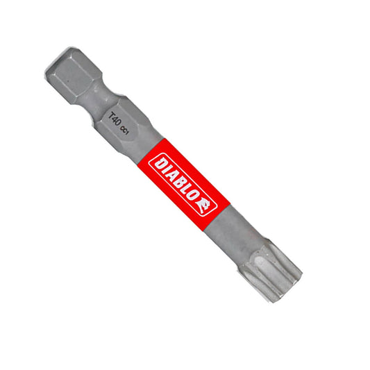 Diablo Power Bit T40 2 - 5 Pack - 73.03mm x 6.35mm x 98.43mm - Extreme Durability – view 2 - Auzzistore