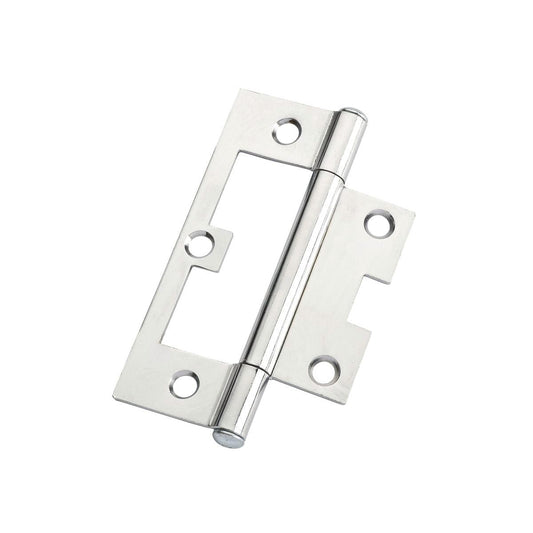Lane HBC3090 Polished Chrome Easy Fit Fixed Pin Hinge 90x54x1.6mm