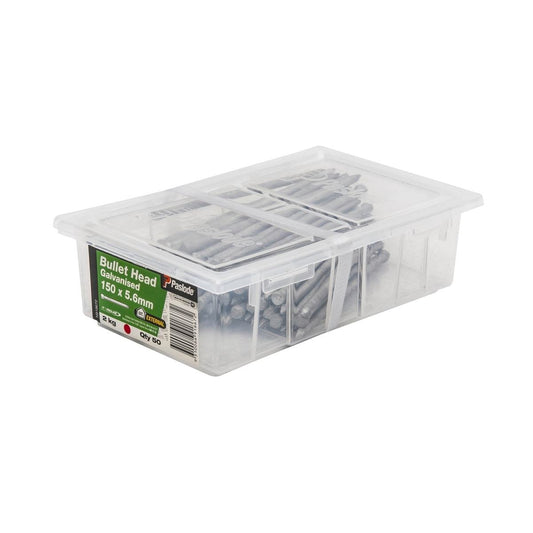 Paslode Bullet Head Galvanised Nails 150 x 5 6mm 500g 50 Pack - Auzzistore