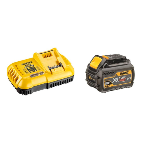 DeWALT 6.0Ah Flexvolt Battery - Plastic - Fast Charging - High Power