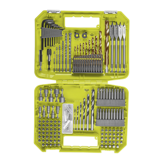Ryobi 200 Piece DIY Essentials Kit - 281mm x 58mm x 420mm - Versatile Tools – view 2 - Auzzistore