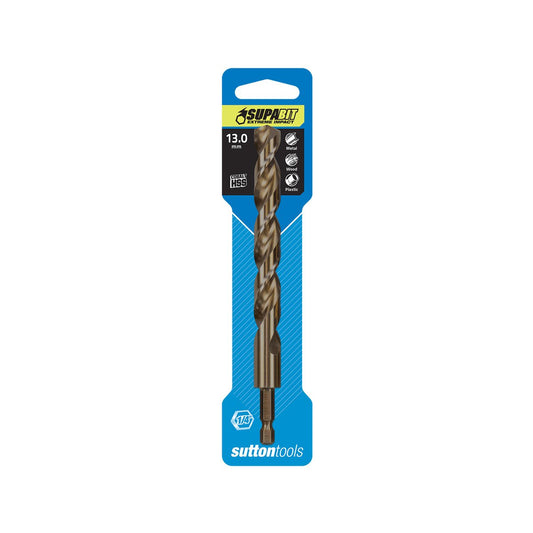 Sutton Tools 13mm Supabit Impact Drill Bit - HSS - Durable - Versatile - Auzzistore