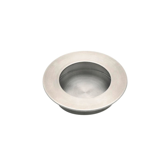 Prestige Round Flush Pull Handle 65mm Stainless Steel 2 Pack Elegant Design