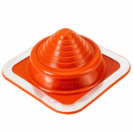 DEKS Dektite 5-127mm Red Silicone Roof Flashing Weather Resistant - Auzzistore