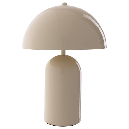 Mercator Cream Stella Table Lamp - 250mm x 360mm - High Gloss Metal Finish – view 2