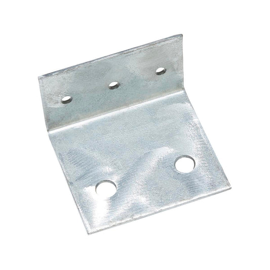 Galintel Bolt Down Stringer Bracket - 90mm Galvanised Steel - Corrosion Resistant - Auzzistore